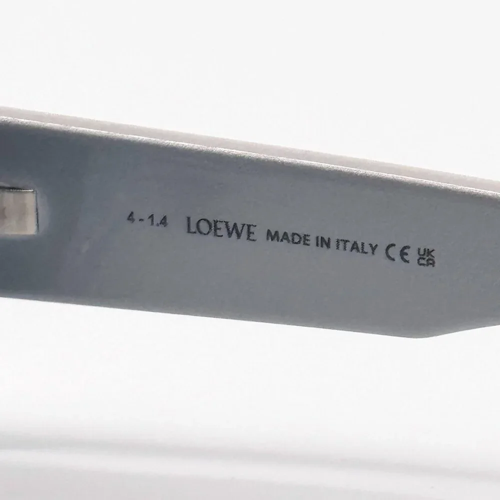 NEW LOEWE SUNGLASSES LW40033I 24C SILVER UNISEX EYEWEAR